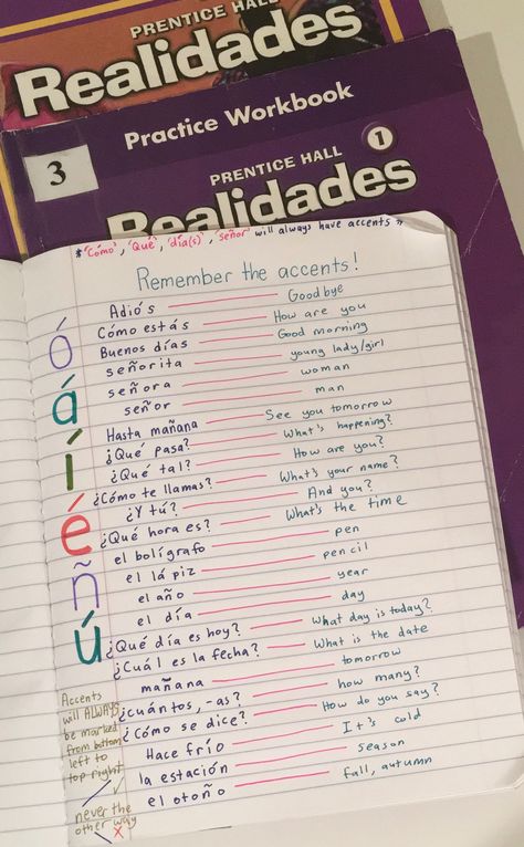 Language Vocabulary Notes, Spanish Grammar Notes, Spanish Beginners Notes, How To Take Notes For Spanish, How To Study For Spanish, Spanish B2 Level, Spanish Notes Organization, Spanish Study Guide, Spanish Flashcards Aesthetic