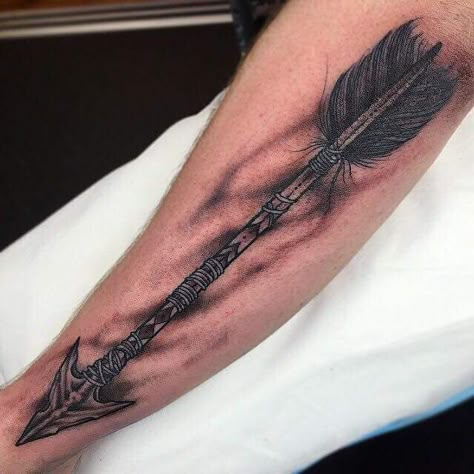 Primal Tattoo, Indian Arrow Tattoo, Arrow Tat, Archery Tattoo, Arrows Tattoo, Mens Arrow Tattoo, Arrow Forearm Tattoo, Indian Tattoos, Arrow Tattoo Design