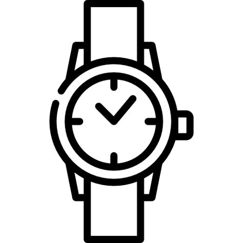 Watch Watch Art Drawing, Watch Icon, Watch Sketch, Watch Drawing, Coral Draw, Scripture Decor, Easy Art For Kids, Fruit Coloring Pages, Baby Icon