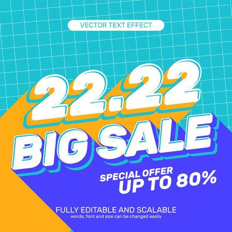 Big Typography Design, Text Creative Ads, Sale Typography Design, Text Banner Design, Poster Text Design, Text Typography Design, Payday Sale Design, Big Sale Design, Sale Design Graphics Ideas