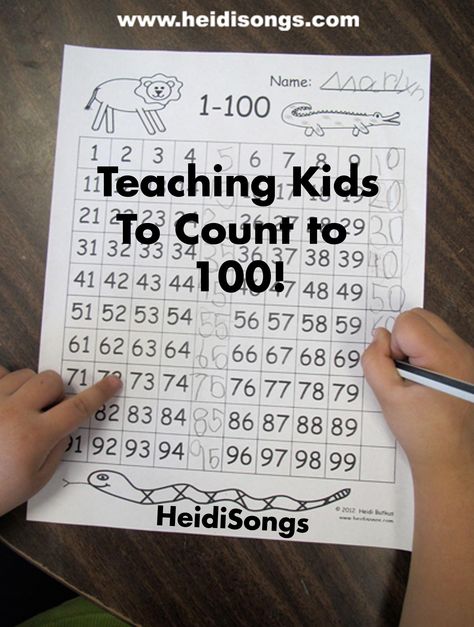 Teaching Kids To Count To 100! Here are five easy to implement, classroom tested, practical ways to help kids learn to count to 100, with a few free downloads included to help you get there. Teach Numbers, Count To 100, 100's Chart, Counting To 100, Number 100, 100 Chart, Math Intervention, Homeschool Kindergarten, Math Methods