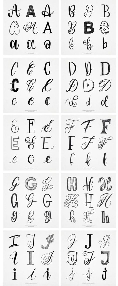 Fonts 2024, Buku Diy, Hand Lettering Alphabet Fonts, Alfabet Font, Lettering Styles Alphabet, Fonts Creative, Lettering Guide, Best Script Fonts, Desain Buklet