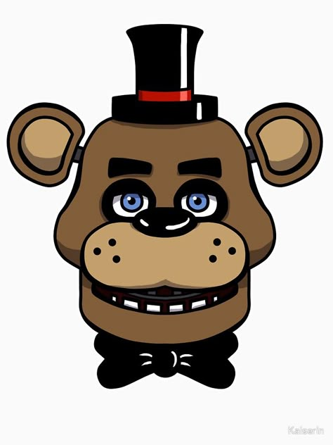 Five Nights at Freddy's - FNAF - Freddy Fazbear  by Kaiserin Fnaf Cake, Five Nights At Freddy's Characters, Five Nights Of Freddy, Fnaf Birthday, Fnaf Freddy Fazbear, Fnaf Party, Capas Minecraft, Fnaf Freddy, Toy Bonnie