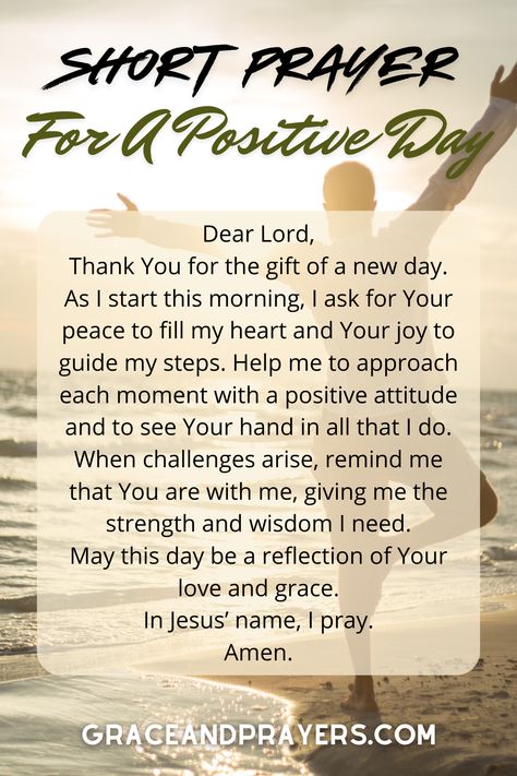 12 Morning Prayers For A Positive Day - Grace and Prayers Short Morning Prayers To Start Your Day, Prayer For Positivity, Prayer For A Good Day At Work, Prayer For Fasting, Prayers For A Good Day, Prayers For Motivation, Morning Affirmations To Start Your Day, Prayers For Morning, Morning Prayers To Start Your Day