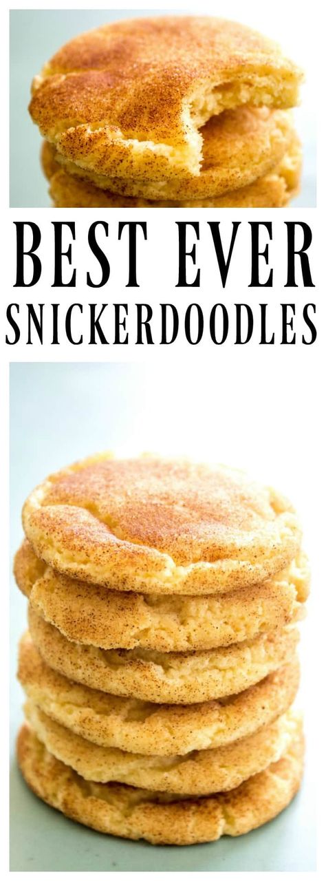 This post may contain affiliate links. See my Full Disclosure for further details. BEST EVER SNICKERDOODLE COOKIE RECIPE – Soft and chewy, this my Grandpa’s recipe and I have yet to find one that beats it. My Grandpa Sorency was always my #1 fan of my baking, even when I was just learning. Everything I made came … Easy Snickerdoodle Cookies, Snickerdoodle Cookies Easy, Snickerdoodle Cookie, Snickerdoodle Recipe, Snickerdoodle Cookies, Chewy Cookies, Snickerdoodle Cookie Recipes, Cake Mixes, Cookies Easy