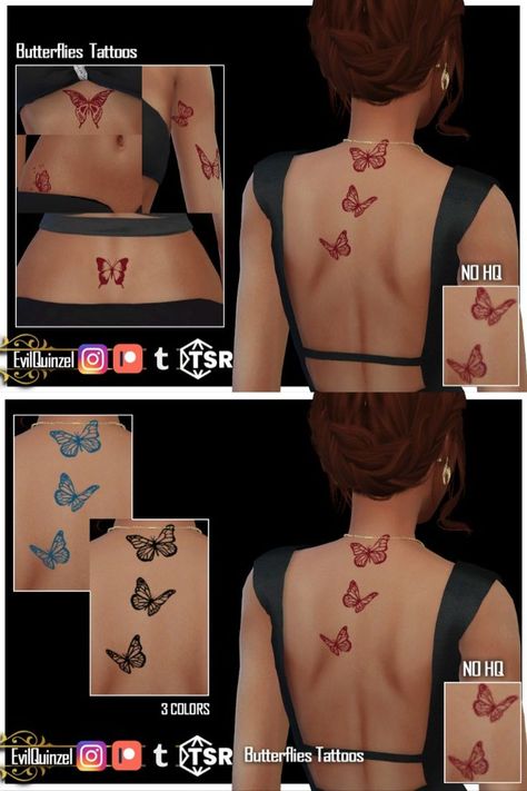 Sims 4 Mod Tattoo, Sims 4 Cc Tattoos Female Back, Sims 4 Cc The Sims Resource Tattoos, Sims 4 Tattoo Pack, Sims 4 Cc Mods Tattoos, Sims 4 Cc Body Piercings, Sims 4 Red Tattoos, Butterfly Sims 4 Cc, The Sims 4 Neck Tattoo