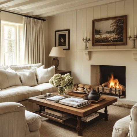 12 Cottage Living Room Ideas: Create a Cozy and Charming Space with Style | Florgeous Gil Schafer Living Room, Modern European Farmhouse Living Room, Cape Cod House Living Room, Keeping Room Decorating Ideas, Minimal Cottage Living Room, English Cottage Family Room, Shiplap Living Room Ideas, Cottage Style Home Interior, Small Cottage Decorating Ideas