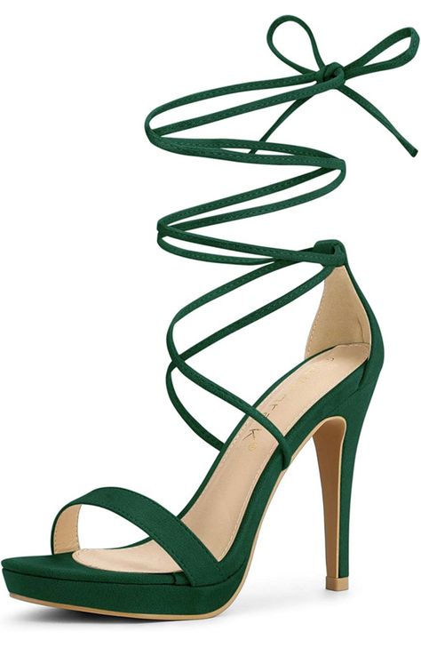 Delicate Heels, Gentle Feminine, Hak Tinggi, Strappy Block Heel Sandals, Pretty Heels, Ankle Strap Chunky Heels, Evening Heels, Strappy Block Heels, Ankle Sandals