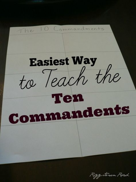 10 Commandments Kids, 10 Commandments Craft, Ten Commandments Craft, Youth Lessons, Kids Church Lessons, The Ten Commandments, Bible Study For Kids, Bible Crafts For Kids, 10 Commandments