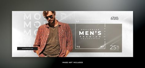 Fashion men's event discount facebook co... | Premium Psd #Freepik #psd #fashion-template #website-banner #man-fashion #advertising-template Fashion Facebook Cover Design, Fashion Cover Photos Facebook Style, Advertising Template, Mens Wear Shop, Fashion Template, Website Banner Design, Mens Luxury Lifestyle, Cover Facebook, Banner Web