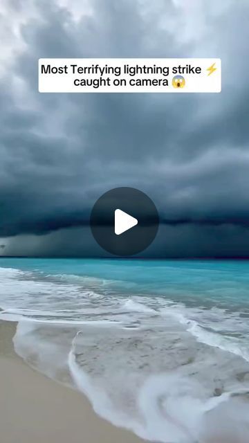 Rayne P. Caballero | 📍Nature phenomena can be very terrifying...  😮😲😳🤯  🎥 anonymous   #nature #naturelovers #naturephotography #environment ... | Instagram Scary Ocean, Wow Video, Environmental Awareness, Amazing Nature Photos, Lightning Strikes, Wild Nature, Beautiful Scenery Nature, Natural Phenomena, Nature Images