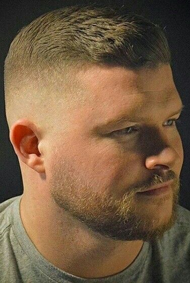 A BREATHTAKING BEARDED PROFILE Men Facial Hair, High Top Haircut, Men Short Hair Fade, Very Short Hair Men, Fat Face Haircuts, Men Facial, Round Face Men, Easy Mens Hairstyles, Flat Top Haircut