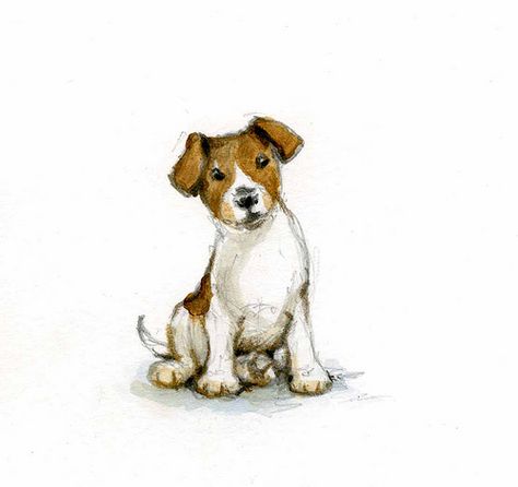 Dog Portraits Illustration, Dogs Watercolor, Painting Clipart, Dog Illustration Art, Dog Watercolor Painting, Watercolor Dogs, Watercolor Dog Portrait, Dog Portraits Art, Custom Pet Art