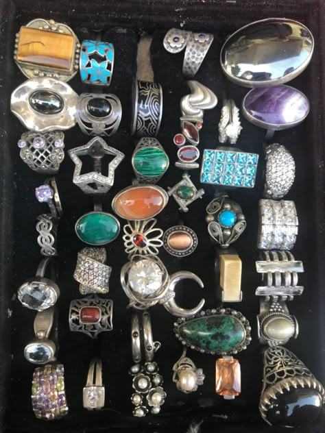 70s Accessories Jewelry, 70s Jewelry, Eclectic Jewelry, Indie Jewelry, Statement Fashion, Jewels Rings, Dope Jewelry, Earrings Accessories, Funky Jewelry