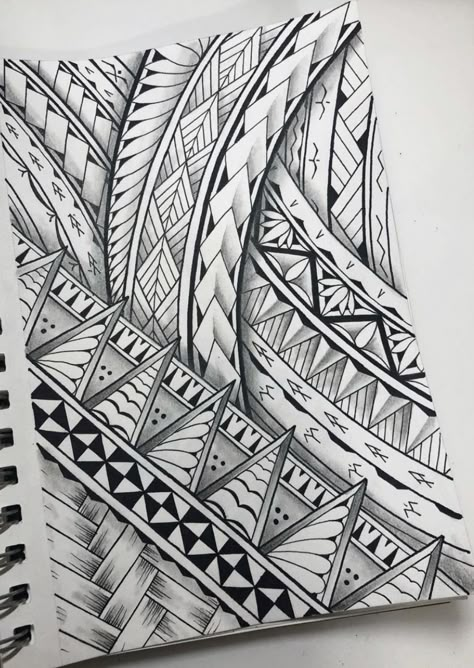 Polynesian Tattoo Designs Pattern, Poly Drawing, Tongan Tattoo, Geometric Tattoo Stencil, Polynesian Leg Tattoo, Samoan Patterns, Samoan Designs, Dragon Tattoo Drawing, Tattoo Design For Women