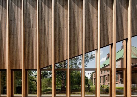 Wooden Cladding, Wood Facade, Wooden Facade, Architecture Facade, Wooden Architecture, Wood Architecture, Timber Cladding, Architecture Awards, Green Architecture