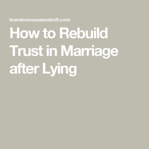 How to Rebuild Trust in Marriage after Lying Stability In Relationships, How To Fix Trust In A Relationship, Repair Trust Relationships, How To Build Back Trust Relationships, How To Heal From Trust Issues, Learning To Trust Again Relationships, Trust Issues In Marriage, How To Get Over Trust Issues, Ways To Rebuild Trust In A Relationship