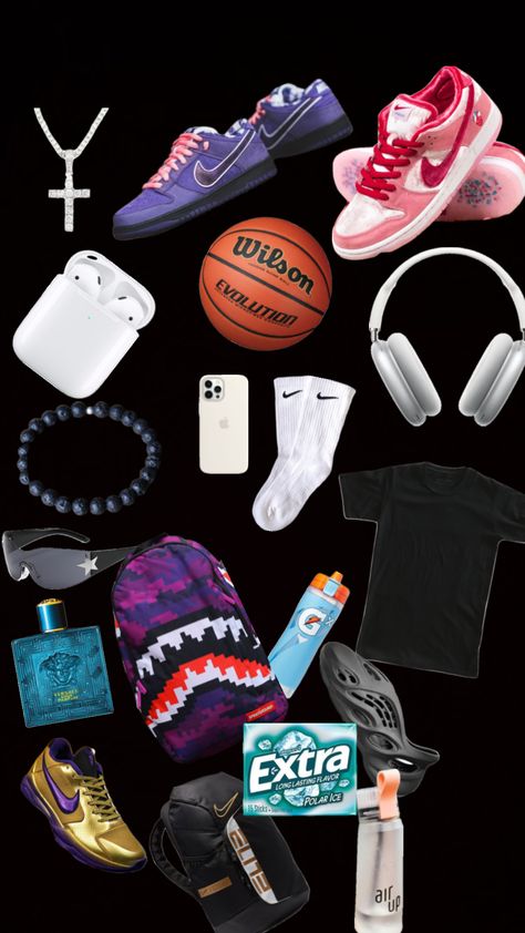 #mydream Basketball Accessories, Basketball Bag, Drippy Outfit, Nba Fashion, Basketball Is Life, Basketball Clothes, Dope Outfits For Guys, Boys Fits, Mens Trendy Outfits