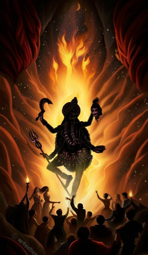 Kali Hd Wallpaper, Maa Kali Photo, Kali Shiva, Kali Picture, Maa Kali Images, Goddess Kali Images, Kali Statue, Kali Maa, Indian Goddess Kali