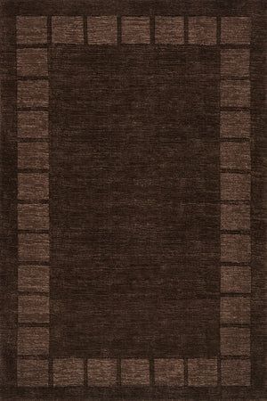 Petra High-Low Wool-Blend Rug | Truffle Brown Black And Brown Rug, Unisex Apartment, Brown Rug Bedroom, Brown Rug Living Room, Dark Brown Carpet, Cozy Dinner Party, 70s Western, Parlor Room, Back House