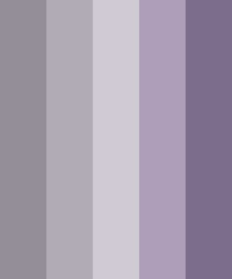 Purple Silver White Color Palette, Purple Grey Colour Palette, Lilac Grey Color Palette, Purple And Grey Walls, Purple And Grey Palette, Lavender And Cream Color Palette, Grey And Purple Color Palette, Gray And Purple Color Palette, Color Combos With Gray