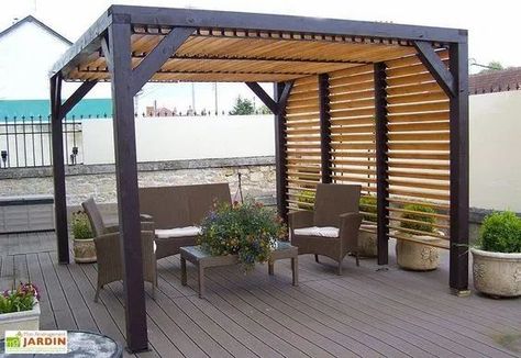 Triangle Pergola, Terrasse Med Tak, Ombra Pergola, Corner Pergola, Pergola Diy, Outdoor Covered Patio, Pergola Curtains, Cheap Pergola, Pergola Swing