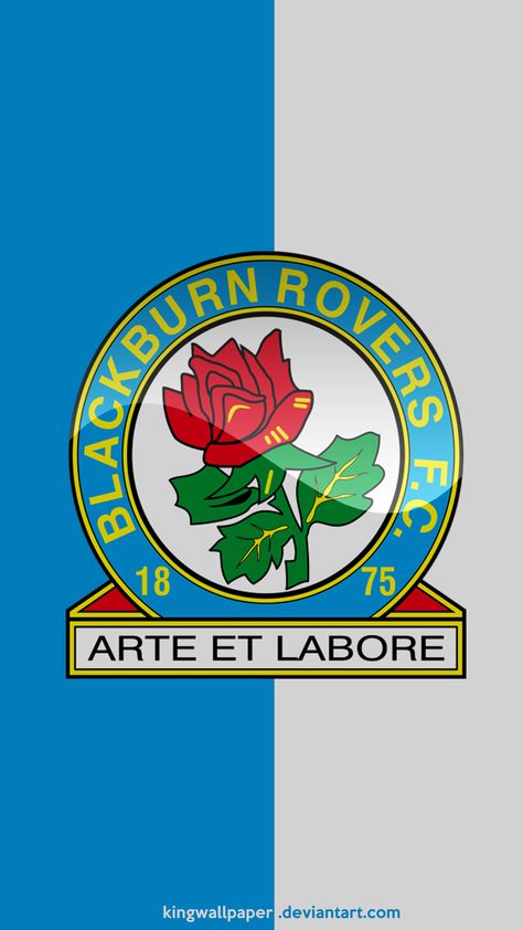 British Football, Blackburn Rovers, Team Badge, Football Wallpaper, Wallpaper Bedroom, Football Team, Football Club, Football Players, Football