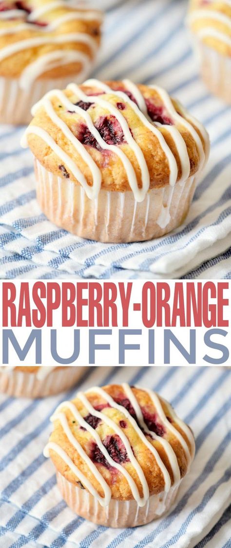 Orange Muffin Recipe, Raspberry Orange, Orange Muffins, Raspberry Muffins, Start A Fire, Coffee Breakfast, Desserts To Make, Sweet Orange, Muffin Recipes