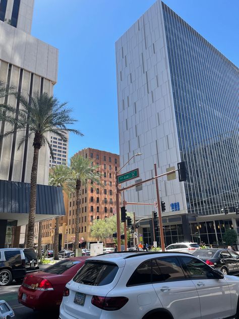 Phoenix Az Aesthetic, Phoenix Arizona Aesthetic, Phoenix Aesthetic, Phoenix Nights, Phoenix Usa, Arizona Aesthetic, Starting Fresh, Early 20s, Downtown Phoenix