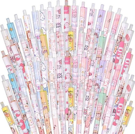 Pretty School Supplies, Pen Cute, School Pens, Cute School Stationary, Kawaii School Supplies, Kawaii Pens, My Little Pony Wallpaper, Cool School Supplies, Stationary School