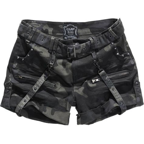 Studded Camo Shorts Micro Shorts, Studded Shorts, Hot Short, Hot Shorts, Alt Fashion, Mini Short, Mini Shorts, Character Outfits, Short Shorts