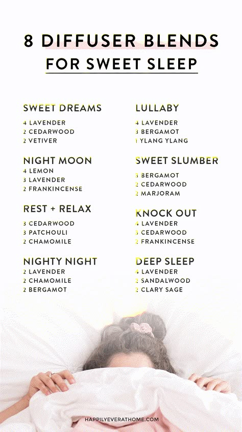 Bedtime Diffuser Blends, Sleeping Essential Oil Blends, Essential Oil Combinations, Doterra Essential Oils Recipes, Essential Oil Diffuser Blends Recipes, Oils For Sleep, Essential Oil Remedy, Young Living Essential Oils Recipes, Essential Oils Guide