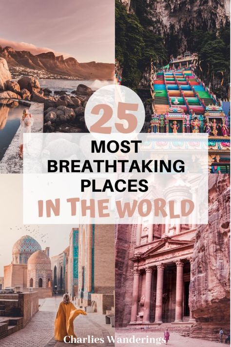 The 25 Most Instagrammable Places in the World - Charlies Wanderings Epic Vacations, Travel Dairy, Instagramable Places, Unique Destinations, Influencer Lifestyle, Maldives Travel, Most Instagrammable Places, Breathtaking Places, Destination Voyage