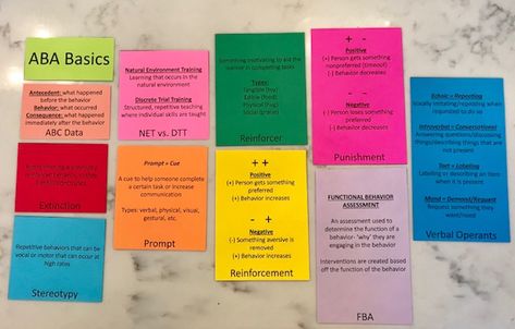 Aba Crafts, Applied Behavior Analysis Training, Aba Clinic, Discrete Trial Training, Aba Training, Behavioral Therapist, Aba Therapy Activities, Behavior Intervention Plan, Therapy Activity