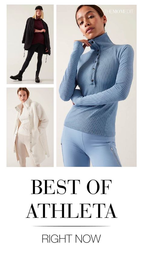 Athleta Fall Outfits, Athleta Aesthetic, Athleta Work Outfits, Fall Athleta, Athleta Jacket, Sporty Winter Outfits, Athleta Outfit, Athleta Joggers, Winter Athleisure Outfits