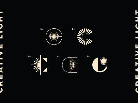 Creative Light by Jacob Scowden | Dribbble Lighting Brand Logo, Light Branding Design, Lighting Branding, Light Logo Design, Logo With Light, Spotlight Logo, Logo Lighting, Light Branding, Life Logo Design