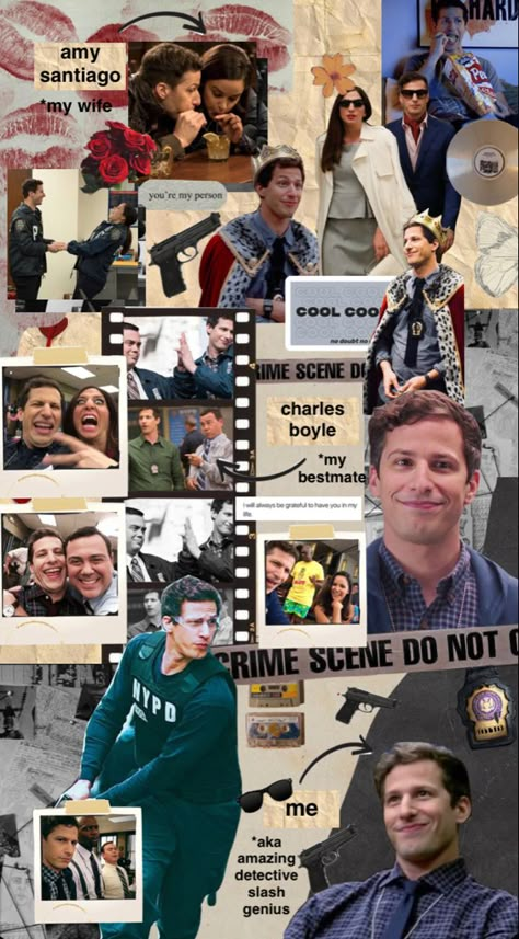 B99 Characters, Brooklyn 99 Characters, Brooklyn Nine Nine Wallpaper, Love Moodboard, Charles Boyle, Brooklyn Nine Nine Funny, Jake And Amy, Amy Santiago, Brooklyn 9 9