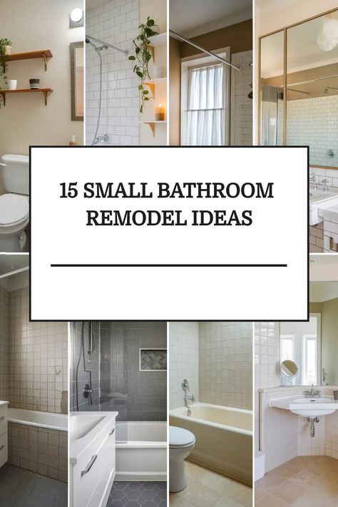 Looking to transform your bathroom but worried about the cost? Explore these budget-friendly bathroom remodel ideas to update your space without breaking the bank. From small bathroom remodel designs to master bathroom renovations, get inspired to create the perfect oasis in your home. Whether you're planning a complete bathroom remodel or just making a few updates, these tips and tricks will help you achieve your dream look within your budget. Say goodbye to that outdated space and hello to a f Bathroom With White Medicine Cabinet, Small Bathrooms With Bathtubs Ideas, Small Condo Bathroom Remodel, 4 X 8 Bathroom Design, Small Bathroom With Shower Layout, Small Full Bath Remodel, Economical Bathroom Remodel, Budget Shower Ideas, Shower Addition To Half Bath