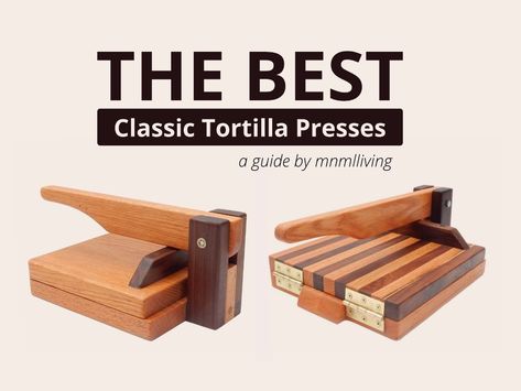 Hard Wood Tortilla Press for Home Made Tacos Diy Tortilla Press, Wood Tortilla Press, Getting Job, Tortilla Dough, Modern Kitchenware, Tortilla Maker, Wood Slab Table, Tortilla Press, Slab Table