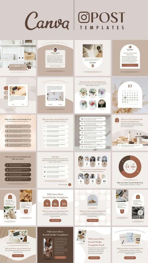 I’ve prepared a total of 100 templates, square sizes for use on Social Media like Instagram and Facebook. This totally editable social media template is perfect for savvy business owners on a budget looking to brand themselves professionally. Leave the design quality to my templates, and you can focus on improving the quality of your content! This template pack works for both Canva free and Pro users. Instagram Design Layout, Free Logos, Instagram Branding Design, Instagram Template Free, Instagram Template Design, Design Presentation, Social Media Pack, Branding Template, Instagram Branding