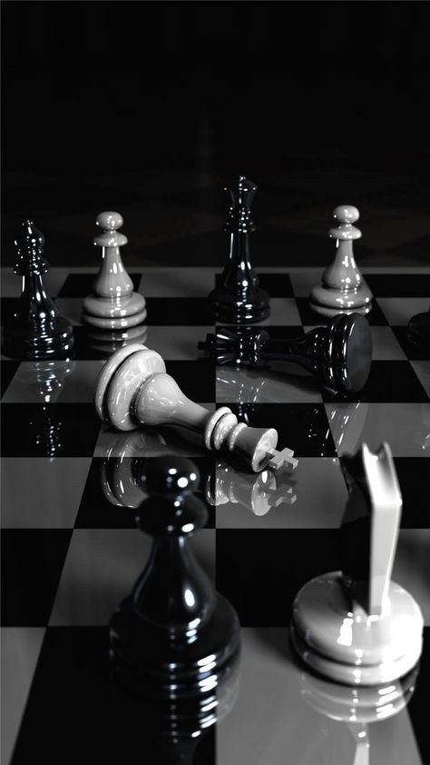 Gambit Wallpaper, Chess Master, Iphone Wallpaper Lights, Chess Queen, Phone Wallpaper For Men, Chess Game, Black And White Aesthetic, Chess Pieces, Chess Set