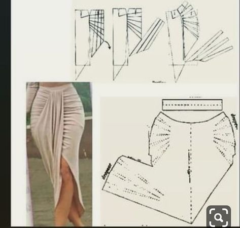 Pola Rok, Tulip Pants, Make Your Own Clothes, Skirt Patterns Sewing, فستان سهرة, Sewing Skirts, Diy Sewing Clothes, Fashion Sewing Pattern, Sewing Projects For Beginners