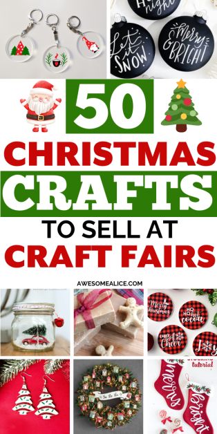 Looking for easy DIY crafts to make and sell at craft fairs or on Etsy? Discover 50 cheap craft ideas that are easy to sell at holiday bazaars and markets! Perfect for turning your creativity into profit, these creative projects are great for anyone looking to make and sell handmade items this holiday season. Easy Crafts To Sell At Craft Show, Easy Things For Kids To Make And Sell, Easy Craft Ideas To Sell, Diy Things To Sell Handmade, Epoxy Crafts To Sell, Easy Crochet To Sell, Christmas Market Ideas To Sell, Christmas Craft Fair Ideas To Sell, Crafts For Kids To Sell