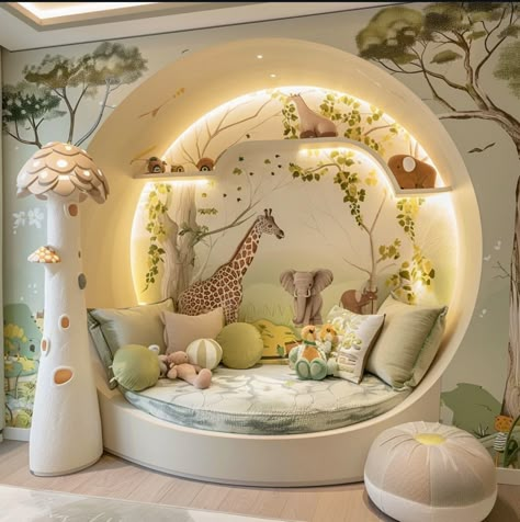 Functional Nursery, Luxury Kids Bedroom, Cozy Textiles, Cozy Baby Room, Kids Room Interior Design, Kids Bedroom Inspiration, Kids Bedroom Designs, Baby Room Inspiration, Baby Boy Room Nursery