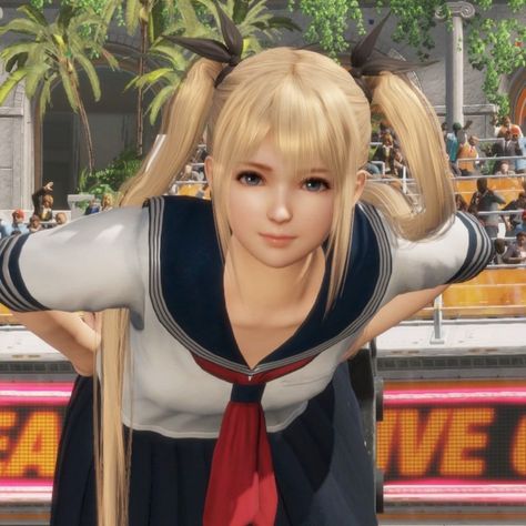 Blonde Hair Pfp, Marie Rose Dead Or Alive, Marie Rose Doa, Rose Pfp, Hair Pfp, Maria Rose, Mary Rose, Pfp Discord, Profile Icon