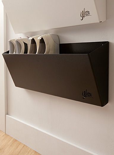 Minimal Shoe Rack Design, Roll Out Shoe Storage, Shoe Rack Minimalist, Minimal Shoe Rack, Angled Shoe Rack, Minimalist Shoe Rack, Shoe Rack Wall, Steel Shoe Rack, Wall Shoe Storage