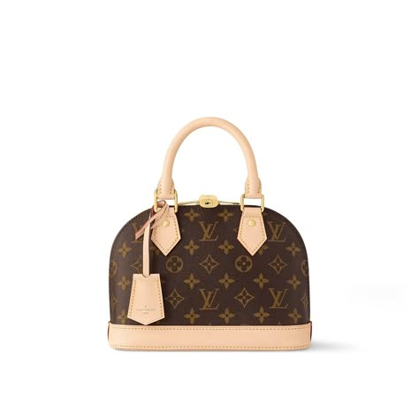 Alma BB Monogram Canvas - Handbags | LOUIS VUITTON Luis Vuitton Purses, Luiviton Bag, Louis Vuitton Bag Crossbody Purses, Small Brown Bag, Louis Vuitton Bags Women, Vintage Luxury Bags, Lv Bags Louis Vuitton Handbags, Mini Louis Vuitton Bag, Louis Vuitton Bag Aesthetic