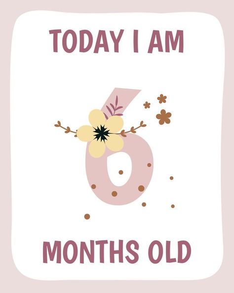 Congratulations Images, Birthday Decorations At Home, Baby Month Stickers, Baby Print Art, Newborn Announcement, 1 Year Birthday, Month Stickers, Baby Milestone Cards, Baby Images