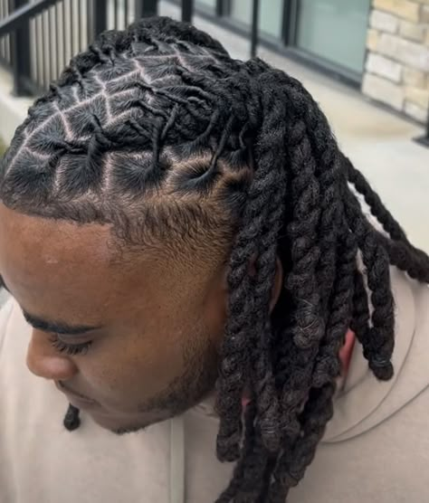 Styling Dreads For Men, Male Locks Hairstyle, Men Loc Hairstyles Dreads, Men’s Long Loc Hairstyles, Black Man Dreads Hairstyles, Half Up Half Down Dreads Men, Fade Locs Hairstyles, Men’s Dread Styles, Loc Hairstyles Men Long