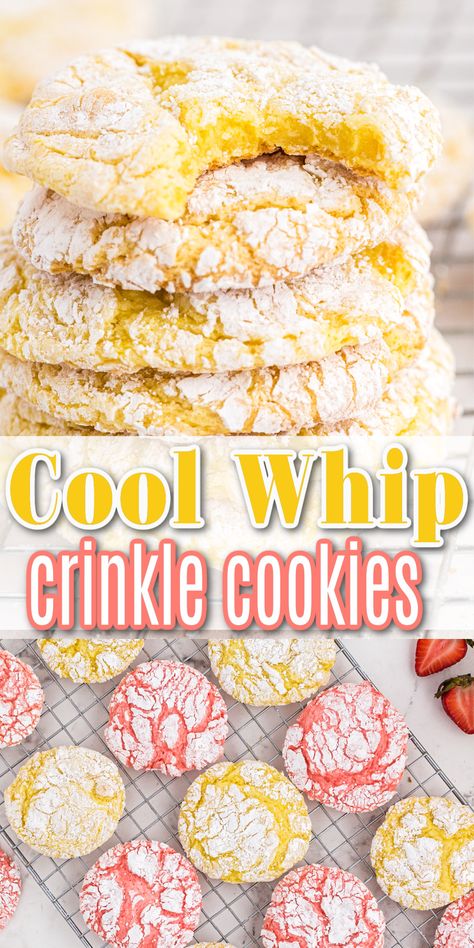 Cake Batter Cool Whip Cookies, Red Velvet Cookies From Cake Mix And Cool Whip, 2 Ingredient Cool Whip Cookies, Chocolate Cake Mix Cool Whip Cookies, Cookie From Cake Mix Recipes Boxes, Crinkle Cookies Recipe Cool Whip, Crinkle Cookies Cool Whip, Cookies Made With Cool Whip Cake Mixes, Whipped Cream Cookies Cake Mixes